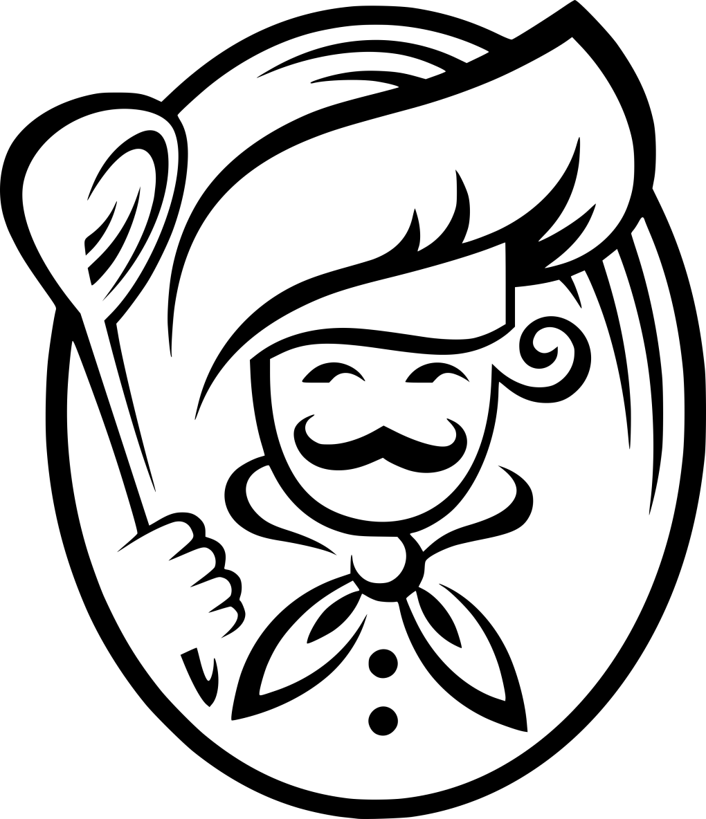 Chef Cooking Logo Clip Art - Cook (1020x1184)