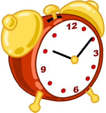 Opening Times - Alarm Clock Clip Art (340x362)