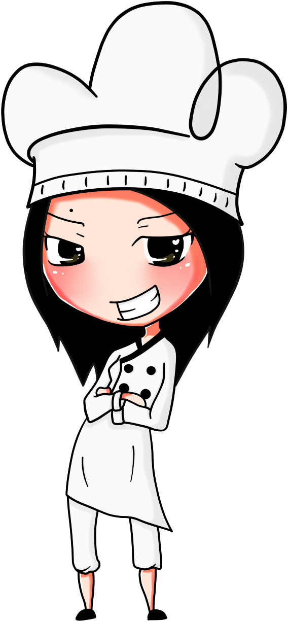 Chef Victoria By Xjanicax Chef Victoria By Xjanicax - Draw A Girl Chef (676x1314)
