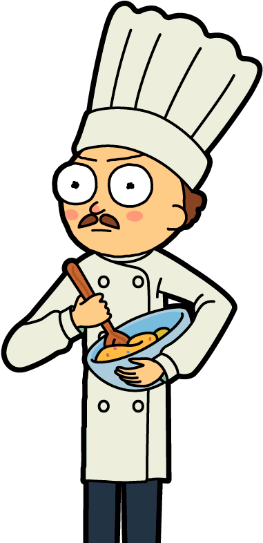 Kitchen Boy Morty - Kitchen Boy Morty (411x817)