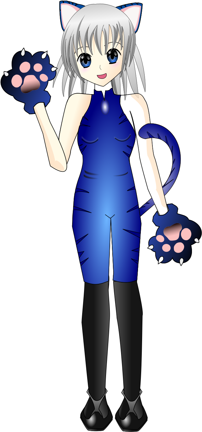 Vampire Anime Eye Clip Art - Manga Girl Svg (2000x2828)