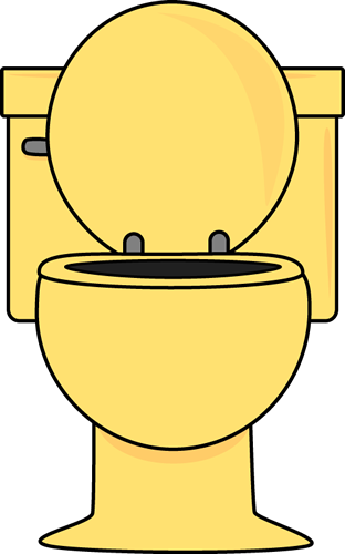 Pl Clipart For Kid - Toilet Clipart (312x500)