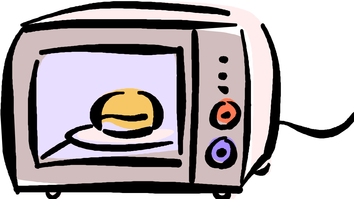 Microwave Baking - Easy To Draw Microwave (1179x664)