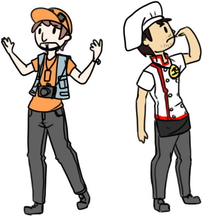 Chef Of Silly Cliparts - Cartoon (500x488)