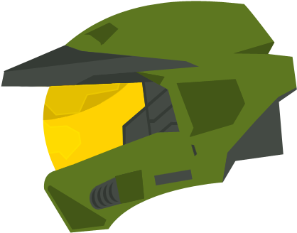 Spartan Helmet Vector By Pd - Halo Spartan Helmet Png (500x500)