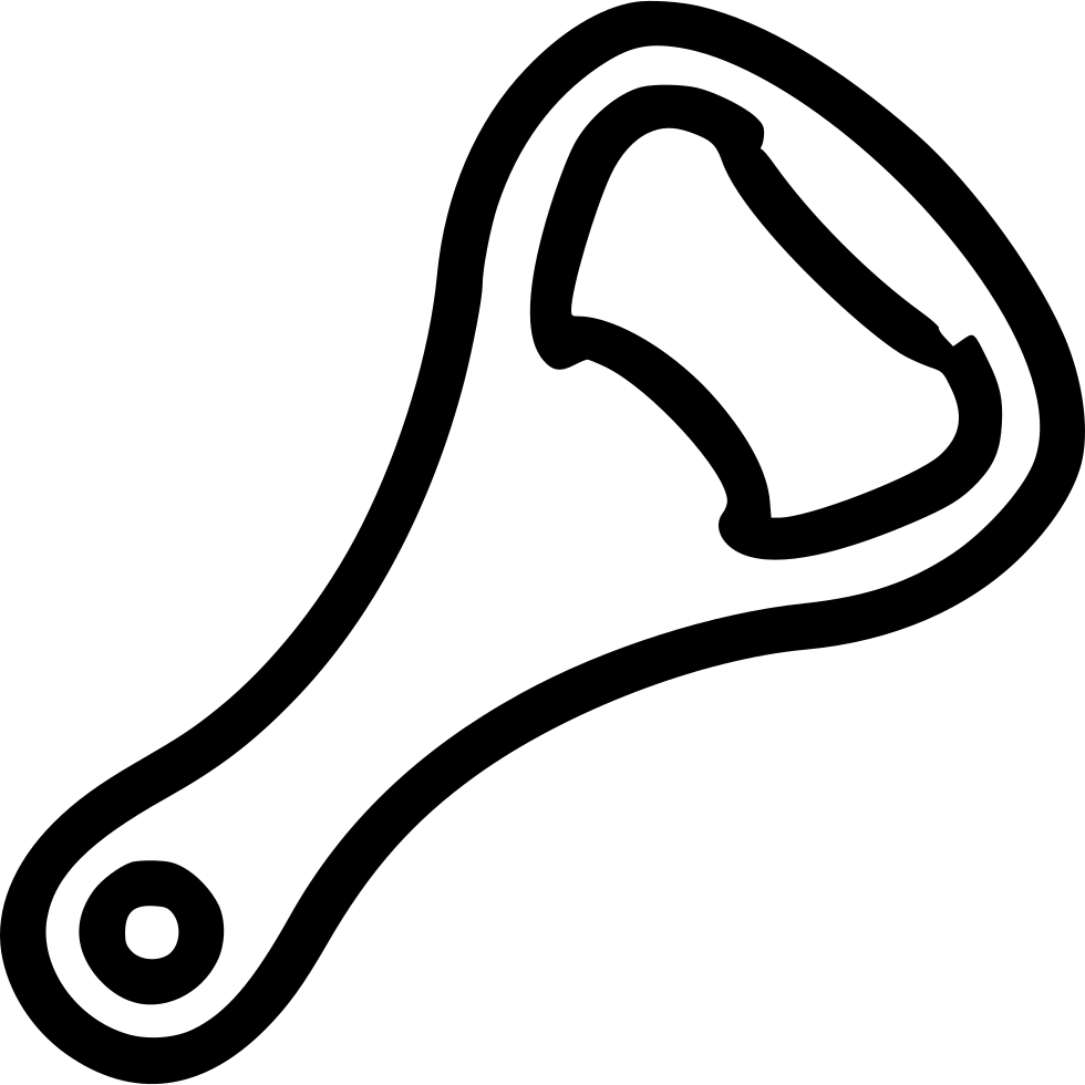 Bottle Opener Kitchen Utensils Comments - Bottle Opener Clipart (980x980)