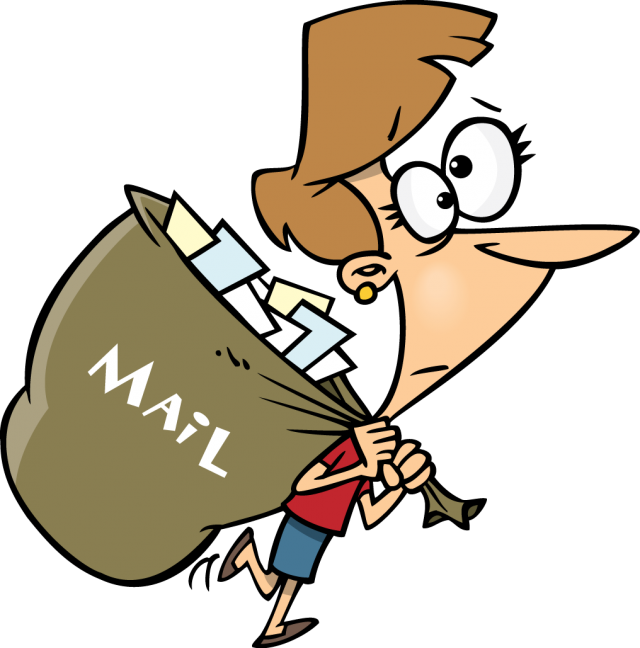Mail Boy Mascot - Mail Run Clip Art (640x648)