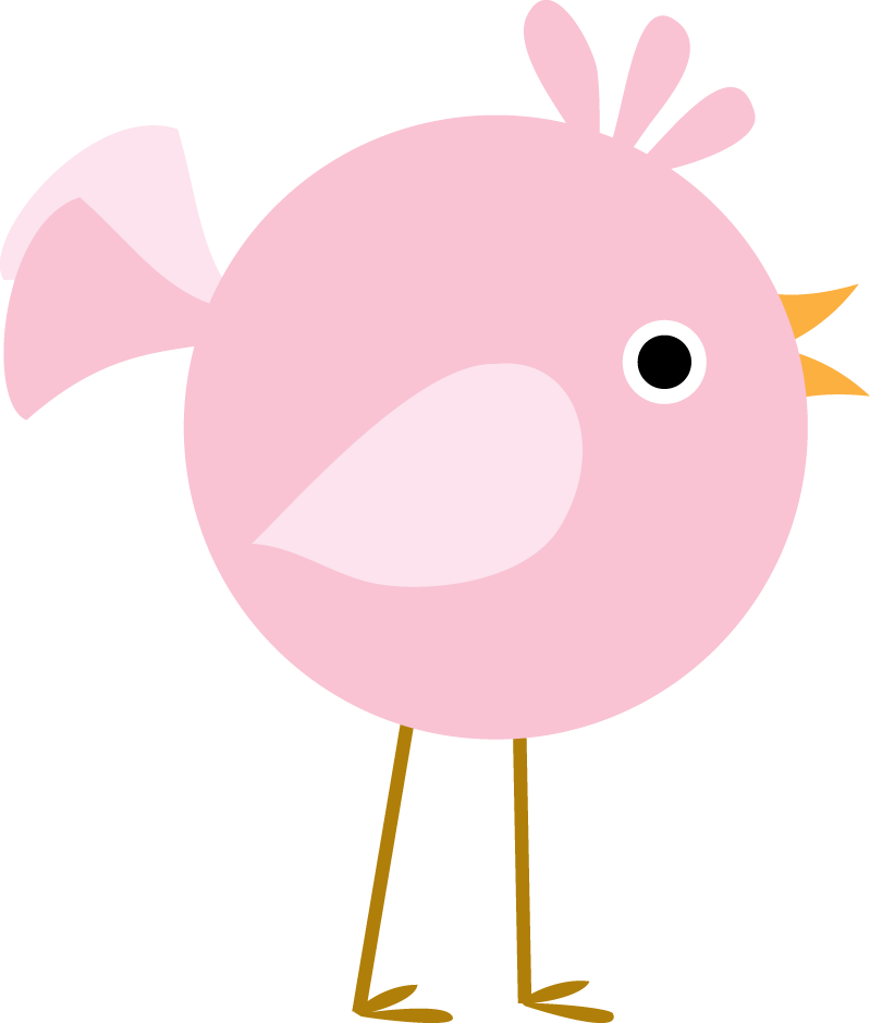 Pretty Birds Clipart - Pretty Birds Clipart (799x939)