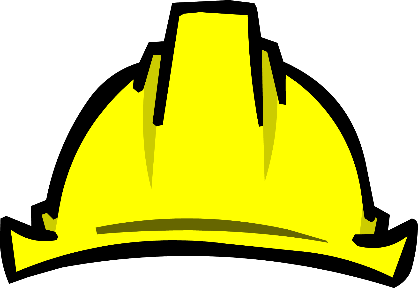 Penguin Pictures Free - Club Penguin Hard Hat (1728x1189)