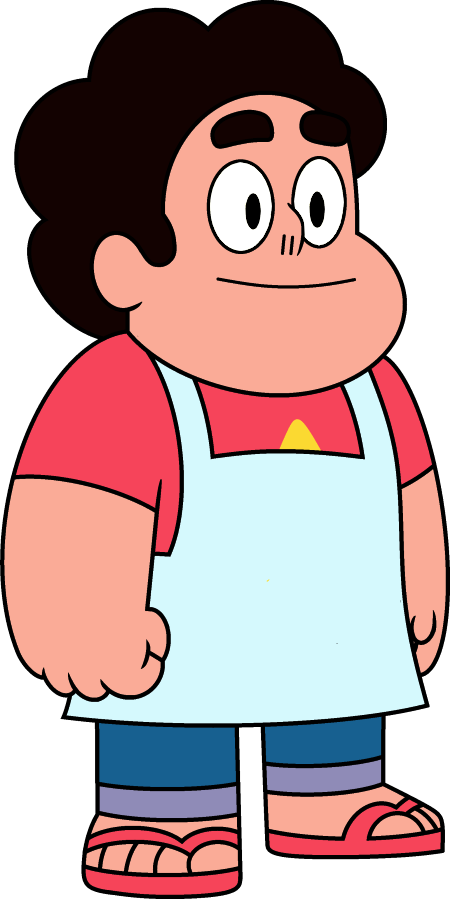 Steven Apron - Steven Universe Big Donut Shirt (450x899)