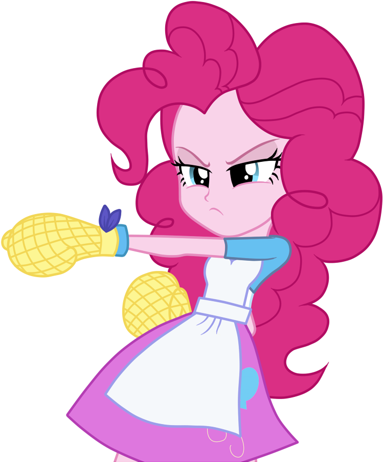 Twimix, Boxing, Clothes, Equestria Girls, Oven Mitts, - Pinkie Pie Eqg Png (800x1000)