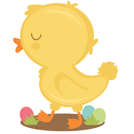 Baby Chick Svg Scrapbook Cut File Cute Clipart Files - Cute Baby Chick Clip Art (432x432)