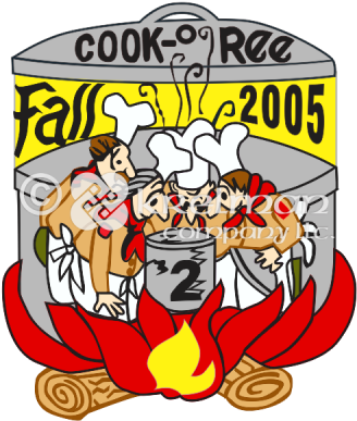 K529 Chefs Cookout - Cartoon (400x400)
