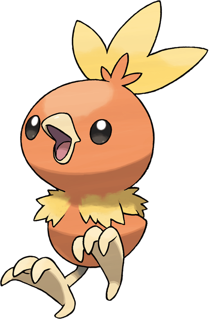 The Great Thing About Torchic Is That It's A Combination - Fire Flying Type Pokemon (1280x1155)