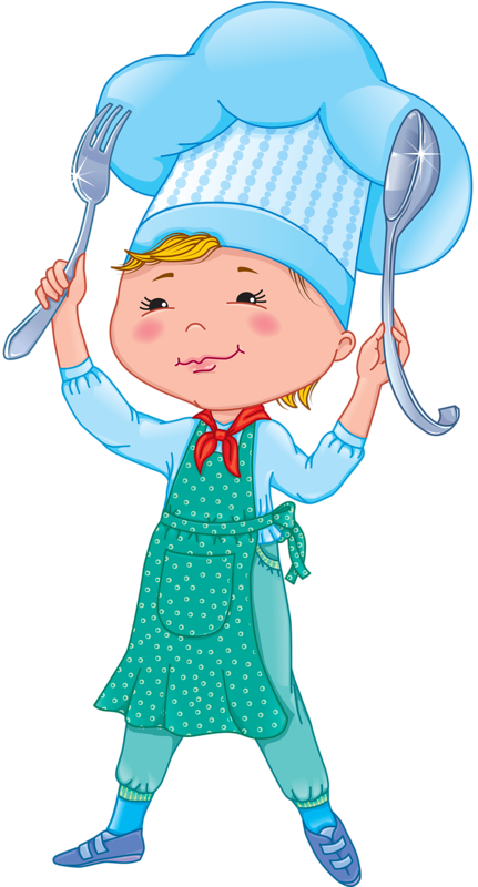 Cozinheiros - Chef Cute Cartoon Transparent (431x800)