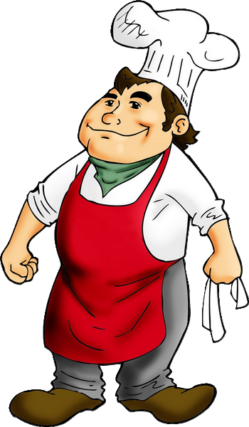 Chef Cuisinier Dessin Couleur (350x600)