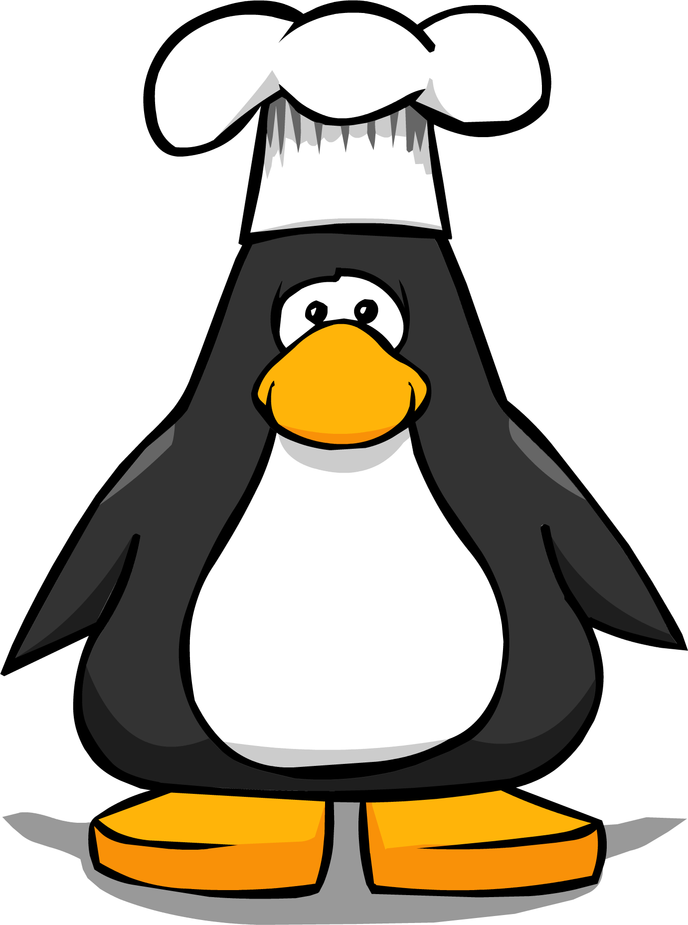 Chef Hat From A Player Card - Club Penguin Boa (1380x1855)