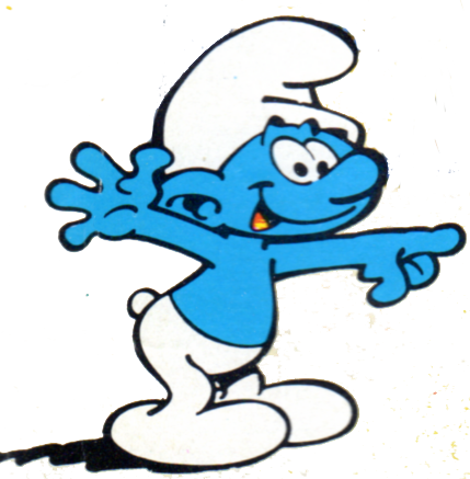 Los Pitufos Papa Pitufo Dibujos Para Colorear - Dibujo De Pitufo (429x437)