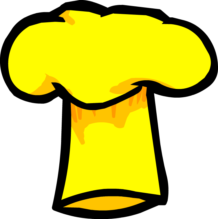 Golden Chef Hat - Chef (753x756)
