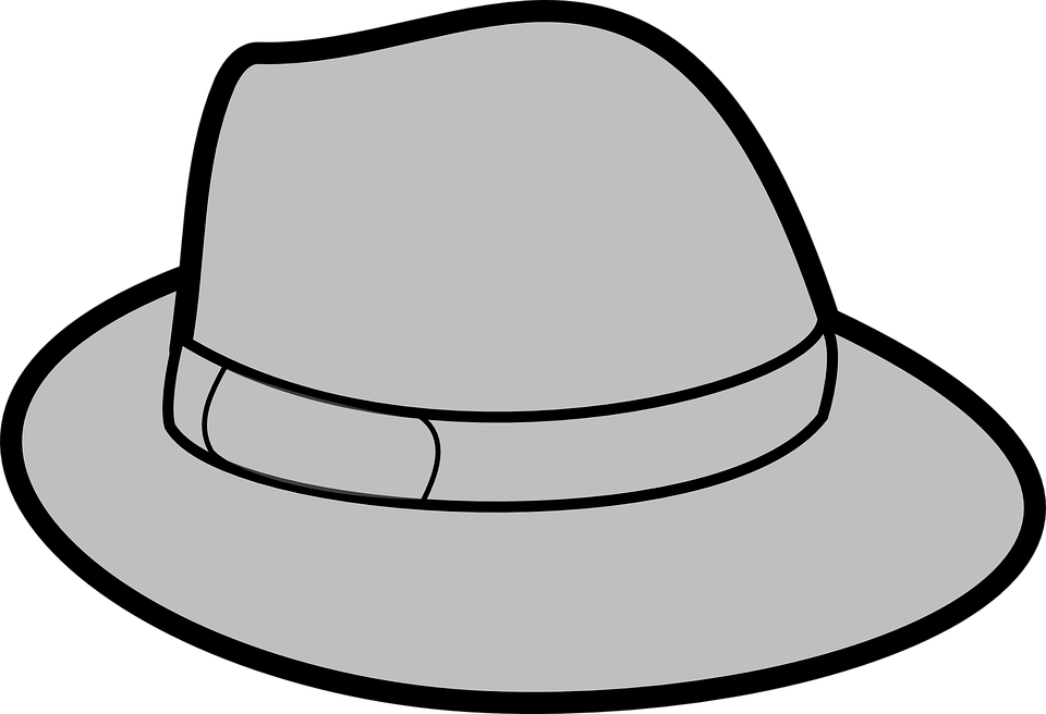 Greyhat Clip Art - Hat Outline Png (960x656)