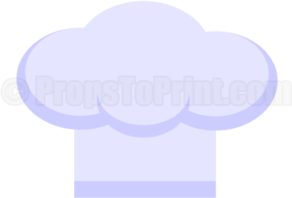 Booth Props Template Chef (458x354)