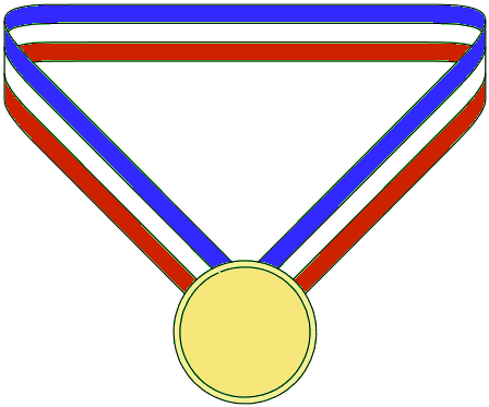 Le Chef S'est Entouré D'anciens Élèves Du Lycée Hôtelier - Medal Transparent Png (448x373)