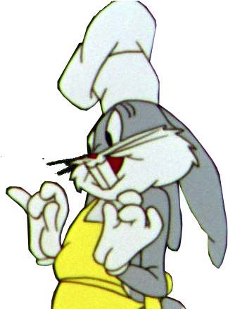 Sticker Other Bugs Bunny Cuisto Chef - Bugs Bunny (430x439)