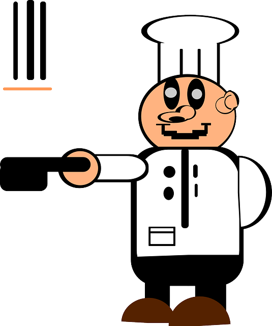 Throwing Chef, Cooking, Hat, Person, Pancakes, Pan, - Cook (535x640)
