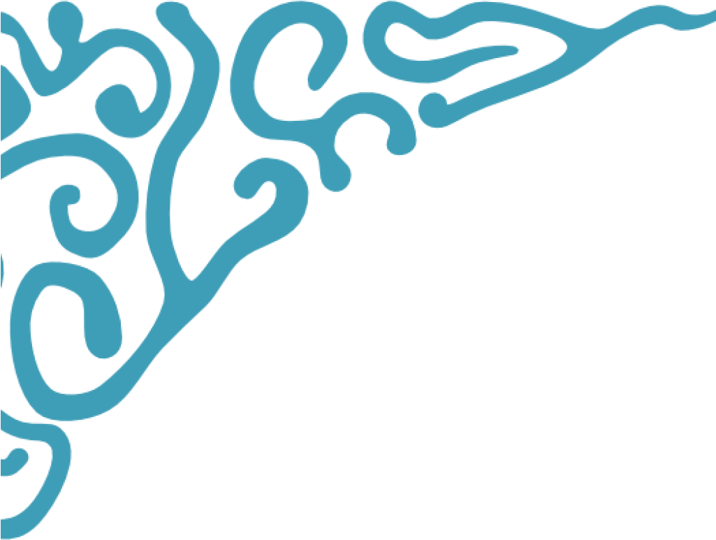 Corner Border Clipart Flourish Five Corner Clip Art - Eid Mubarak In Arabic Script, Eid Al Fitr Calligraphy (1025x773)