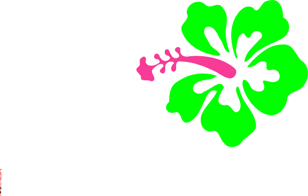 Flower Clip Art - Hibiscus Clip Art (600x383)