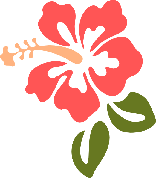 Hibiscus Clip Art (522x594)