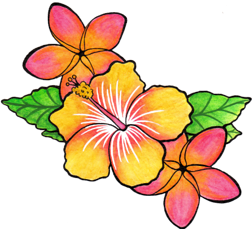 Flower - Flower Tattoos Hd Png (500x454)