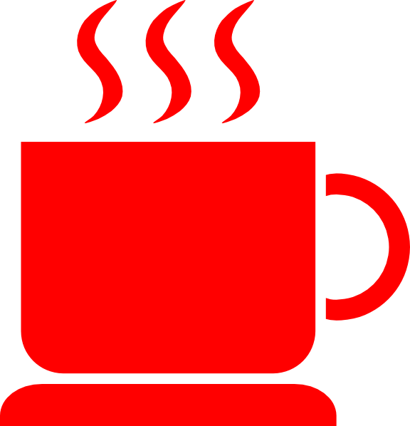 Red S Hot Java 2 Clip Art At Clker - Coffee Cup Clip Art (576x598)
