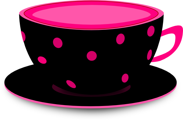 Diva Tea Cup Clip Art At Clker - Coffee Cup (600x394)