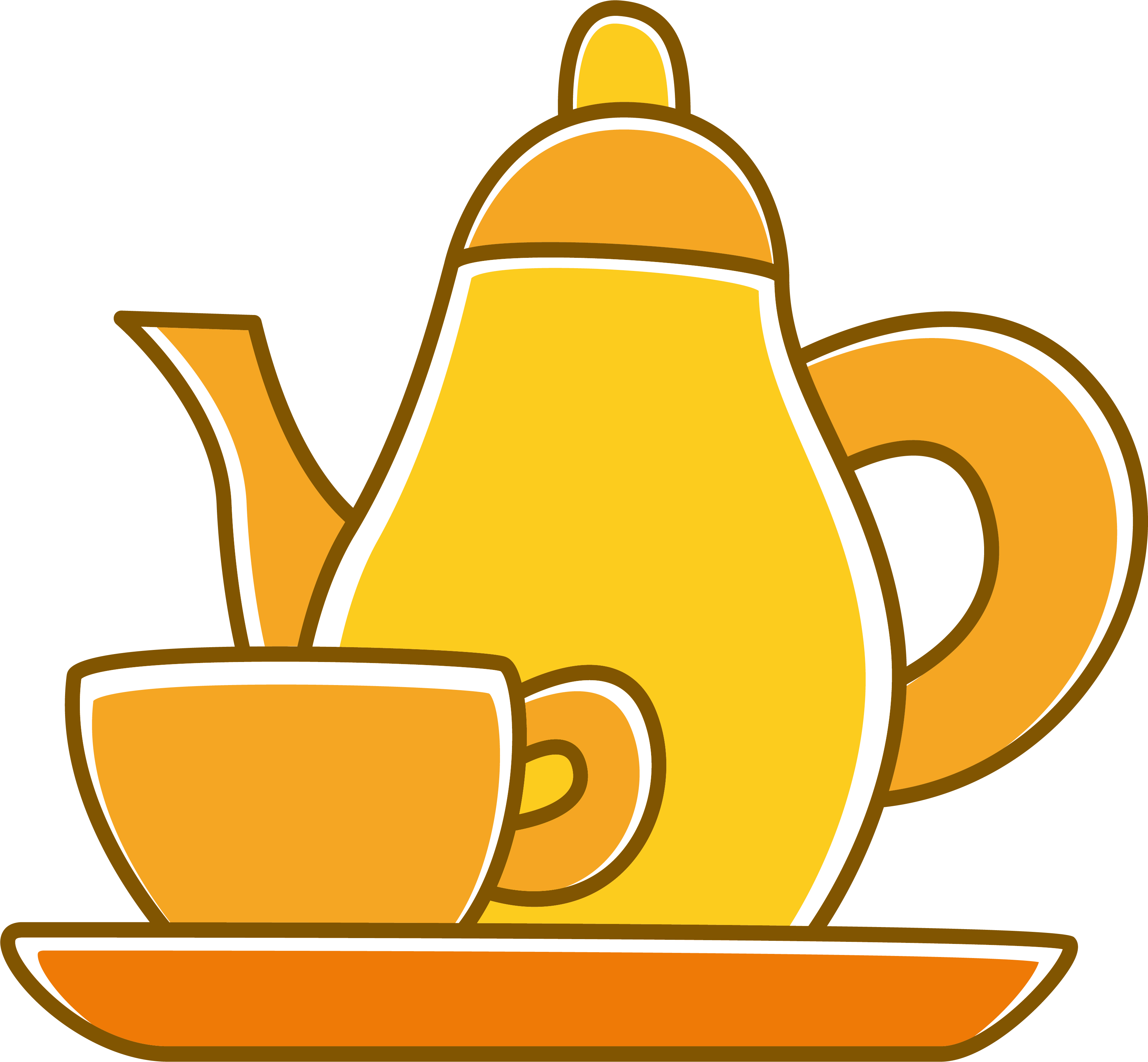 Teaware Coffee Cup Clip Art - Teaware Coffee Cup Clip Art (3334x3085)