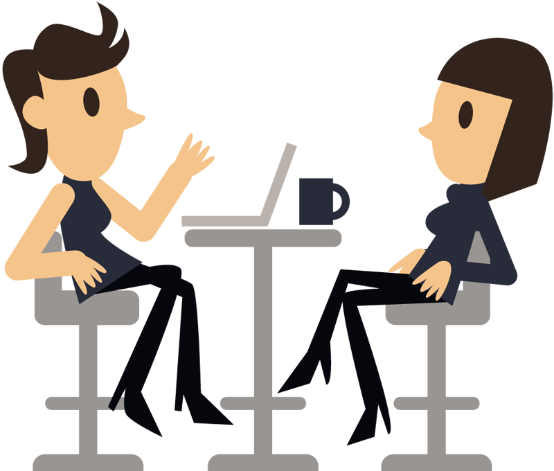 Coffee Clipart Coffee Meeting - Business Meeting Clipart Transparent (800x680)