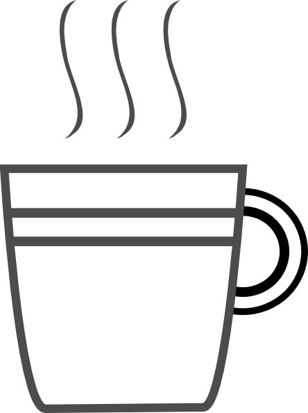 Coffee Cup Clip Art At Clker - Cup (444x594)
