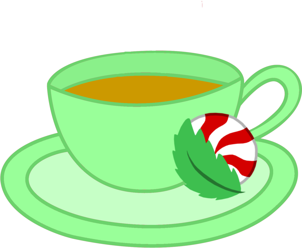 Mint Tea's Cutie Mark By Mintymagic74 Mint Tea's Cutie - Teacup (1024x1130)