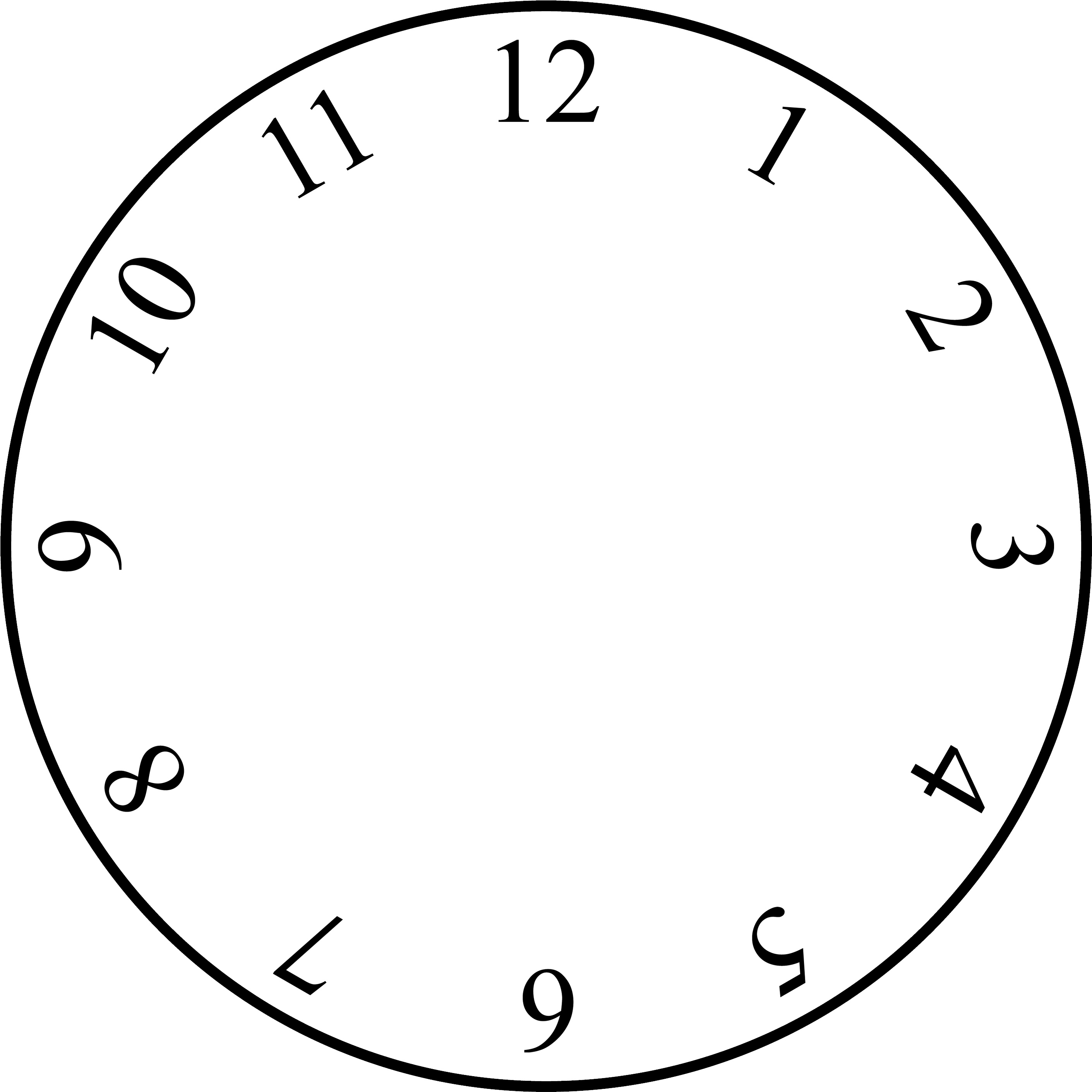 Worksheet Blank Clock Printable Printable Blank Clock - Contact