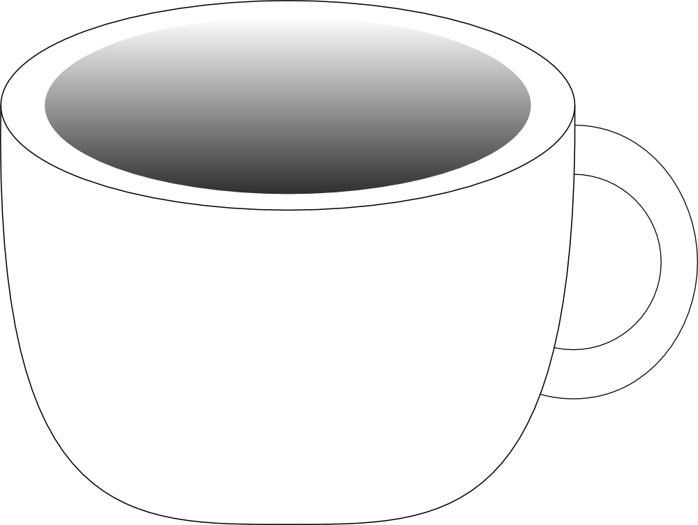 Onlinelabels Clip Art - White Cartoon Cup Png (1000x753)