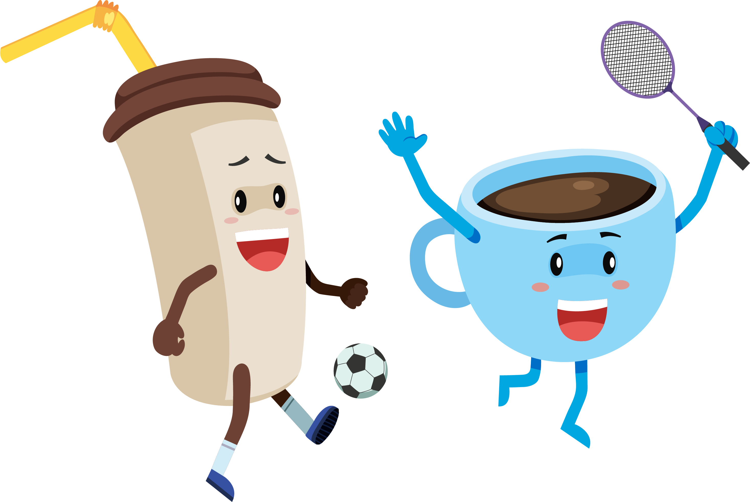 Breakfast Cartoon Drink Clip Art - Drink (2933x1966)