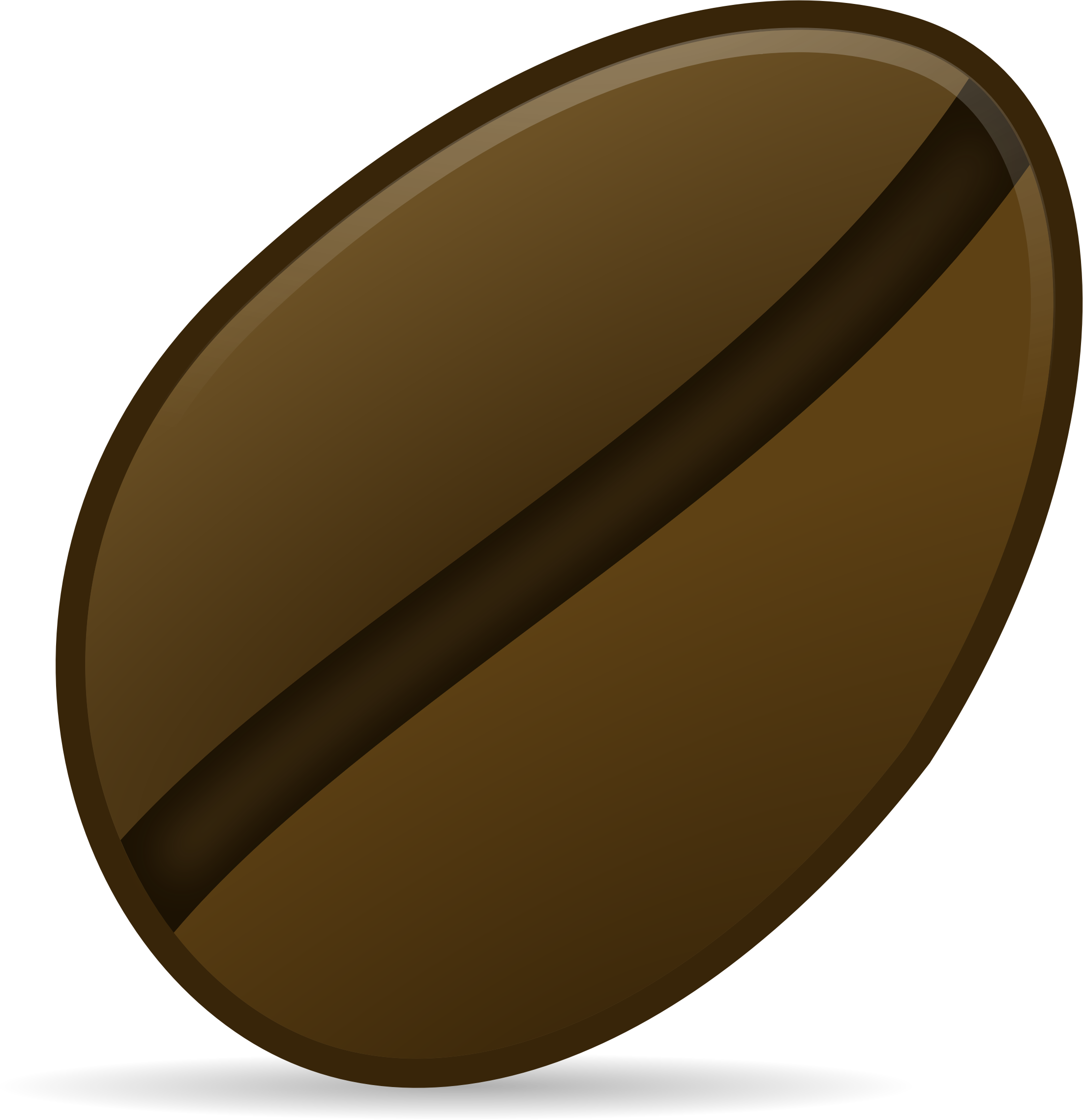 Coffee Bean Icon - Circle (2202x2276)