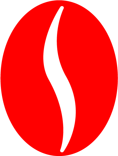 Red Coffee Bean Icon - Red Coffee Bean Icon (512x512)