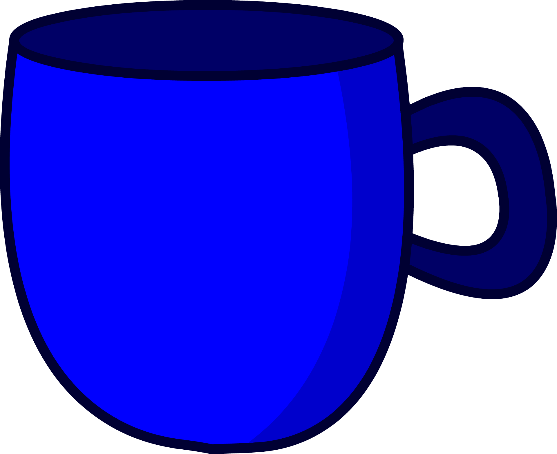 Cupbody - Blue Clip Art Objects (1920x1567)