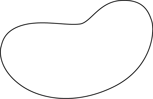 Black And White Jelly Bean Clip Art Bean Clipart Black - Black And White Jelly Bean Clip Art Bean Clipart Black (532x344)