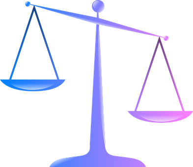 Justice, Law, Measurement, Scales - Scales Of Justice Clip Art (393x340)