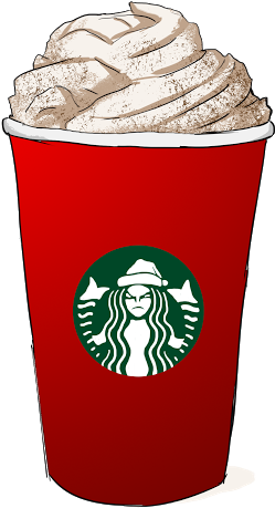 Merry Microagressions - Starbucks 2015 Red Holiday Cup Ceramic Ornament 011051434 (416x554)