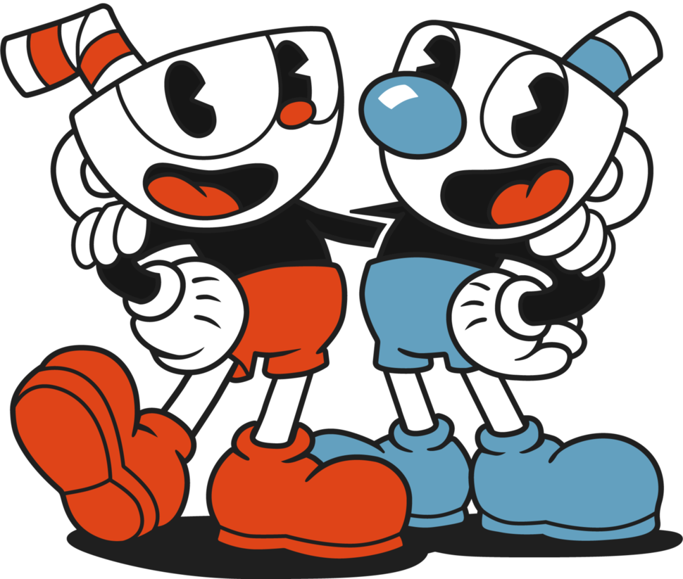 Cuphead And Mugman - Cuphead And Mugman (970x823)