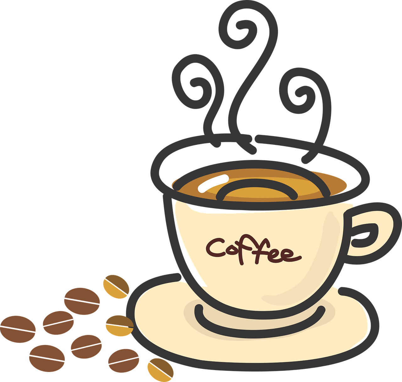 Coffee, Drinks Coffee Coffee Mug Hot Coffee Coffee - Morning Love Notes (1280x1218)