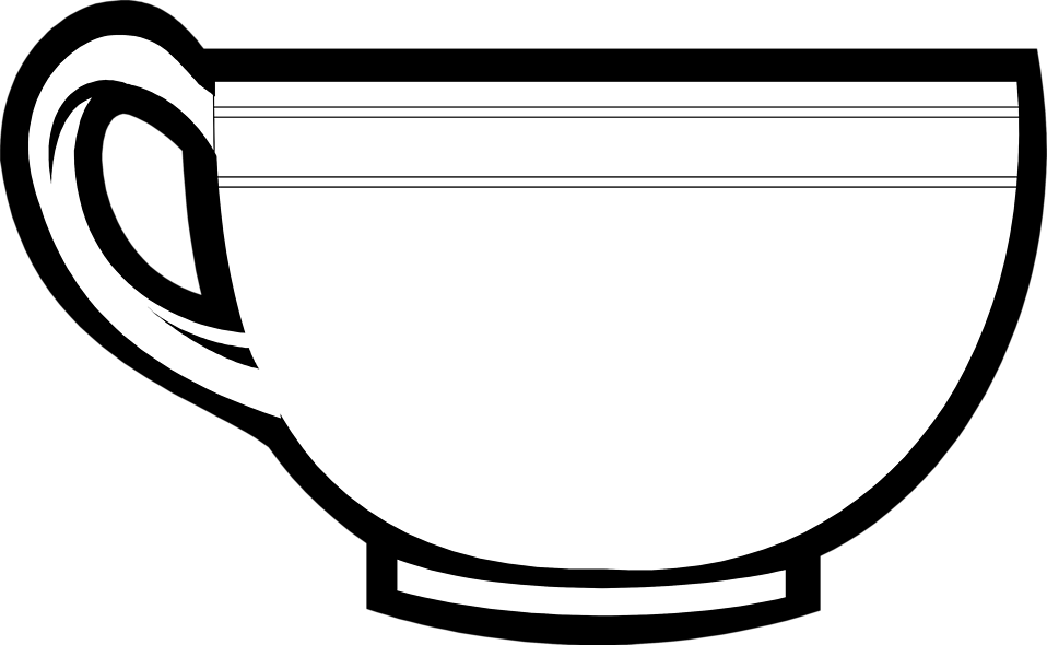 Tea Cup Free Stock Photo Illustration Of A Tea Cup - Clip Art (958x590)